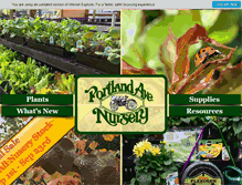 Tablet Screenshot of portlandavenursery.com